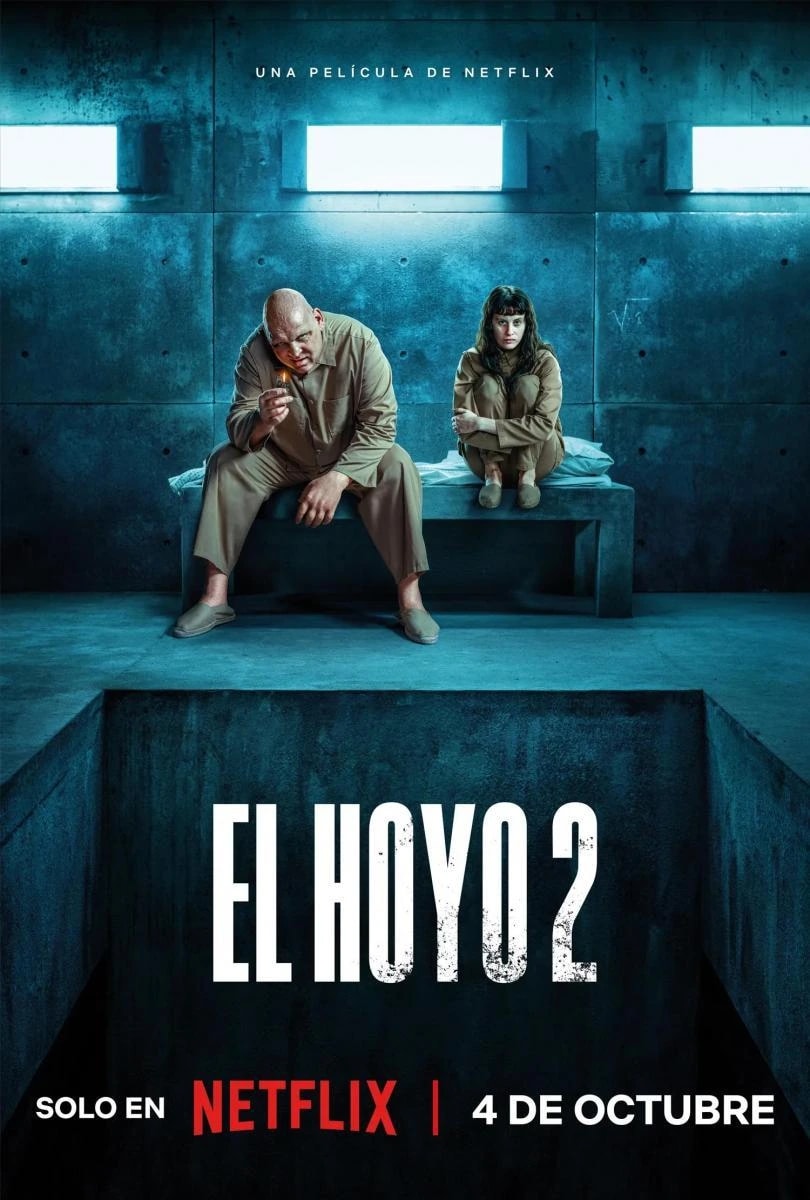 Cartel de El hoyo 2, producción con equipo de grip de CFS Grip