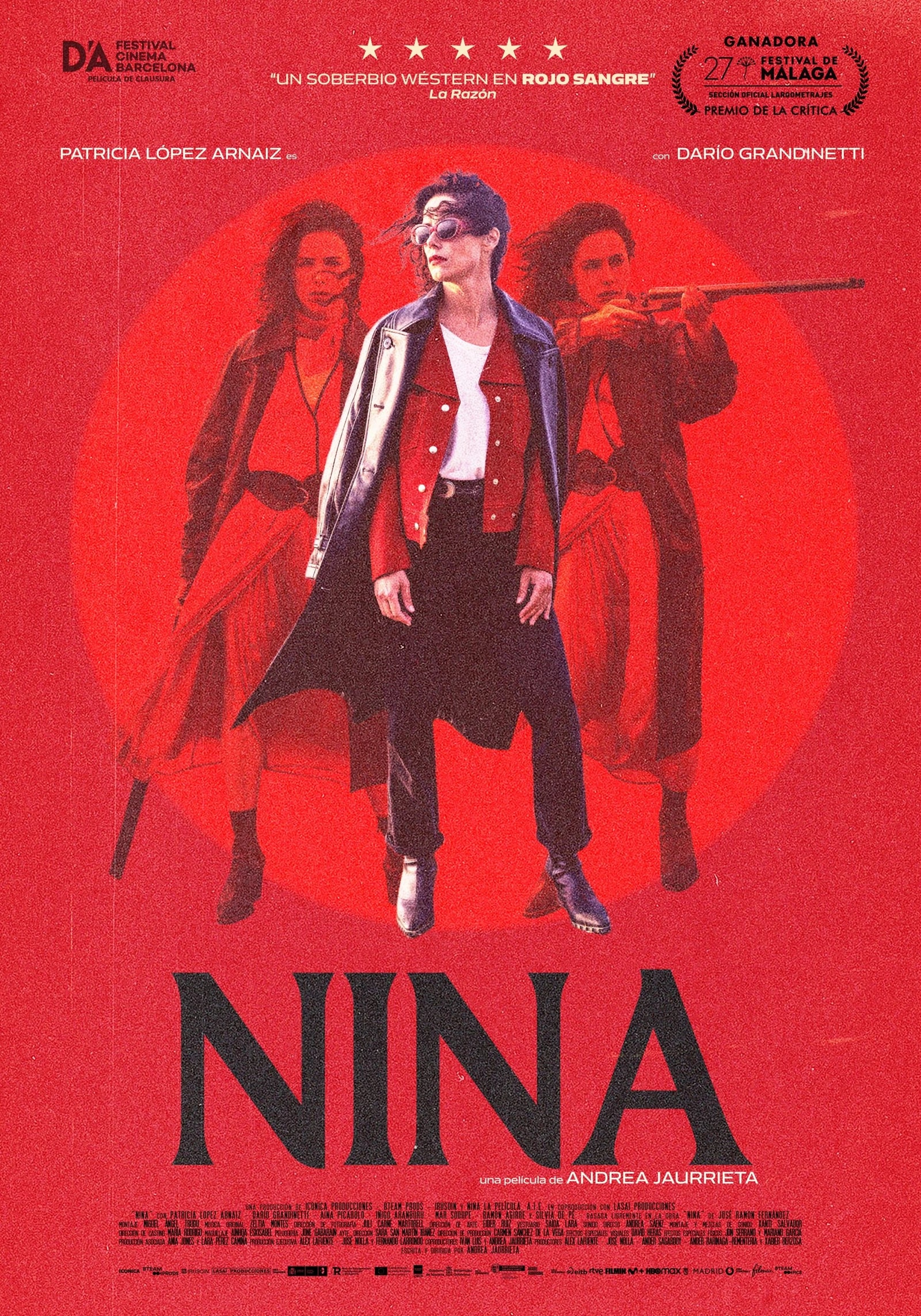 Cartel de Nina, producción con equipo de grip de CFS Grip