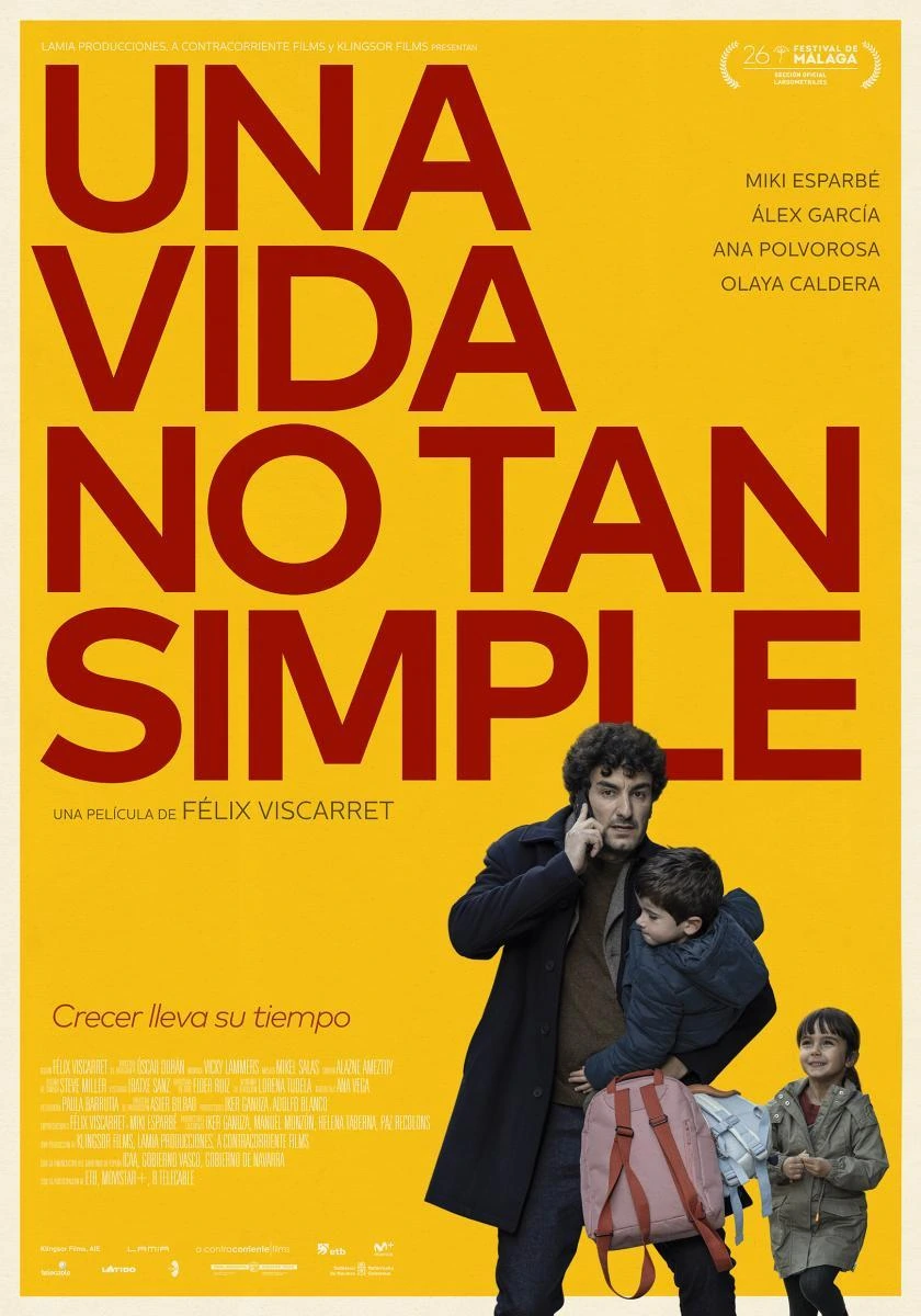 Cartel de Una vida no tan simple, producción con equipo de grip de CFS Grip
